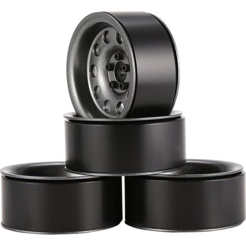 4Pcs Metal 2.2 Inch Beadlock Wheel Rim for 1/10 RC Crawler Axial SCX10 RR10 90053 AX10 Wraith 90056 90045 90048