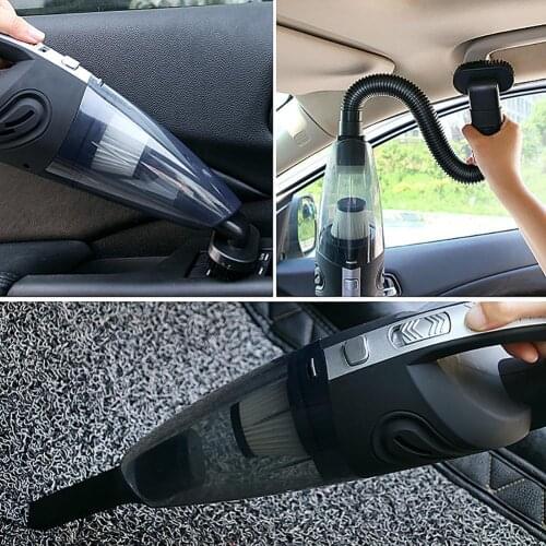 80% 2021 Hot Sell 120W Handheld Wet/Dry Dual-use Powerful Car Home Vacuum Cleaner Cleaning Tool