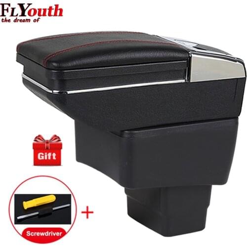 For Mazda CX-3 CX 3 CX3 2014-2019 Car Armrest Box Central Store Content Box Cup Holder Ashtray Interior Car-Styling Accessories