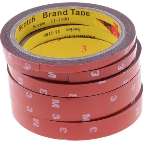 Double Sided Tape 6/8/10/15/20mm 3Meters Adhesive Tape Sticker For Phone LCD Pannel Screen Car Screen Repair Accessories