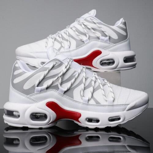 Summer Breathable Mens Casual Air Cushion Shoes Mesh Breathable Man Casual Shoes Fashion Lightweight Men Sneakers