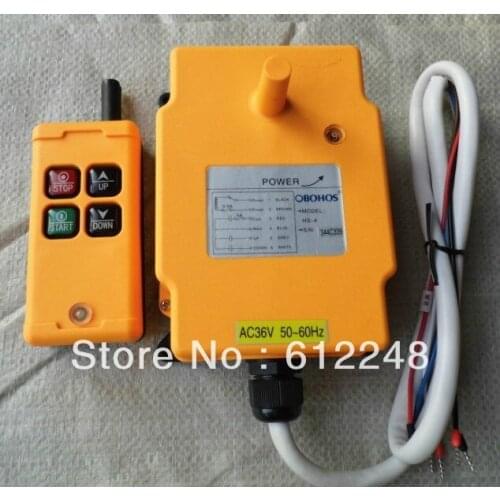 HS-4 Industrial Remote Control.Crane Transmitter (A transmitter and receiver ) Switch