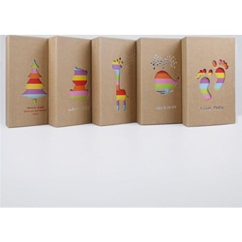 Interstitial Photo Photo Album 5 6 7 Inch Fotoalbum Kinderen Foto Opslag Frame Kinderen Cadeau Plakboek Foto Box Fotoalbum