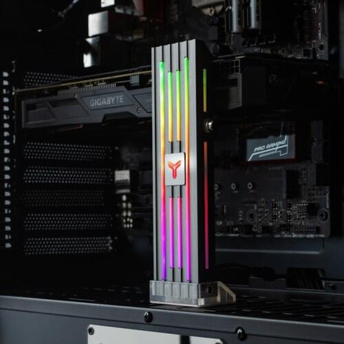 Jonsbo VC-4 5V ARGB VGA Holder Magnesium Aluminum Alloy Addressable RGB Sync Graphics Card GPU Support Bracket