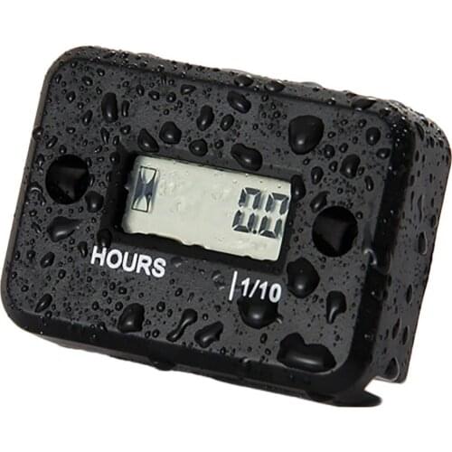 Dirt Bike ATV Motorbike Motorcycle Hour Meter Waterproof Digital LCD Counter