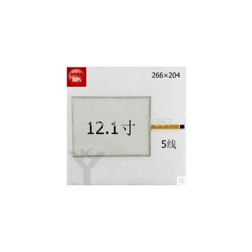 New 12.1 inch 266*204 resistance type 5 line handwritten industrial medical equipment industry touch panel touch screen panel