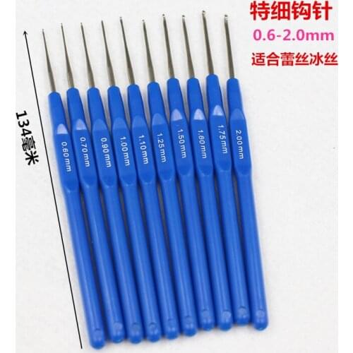 2021 New Promotion Tool Sets Steel Crochet, Colored Pen, Crochet Lace, Thread Fine Hook, Small Tool Set