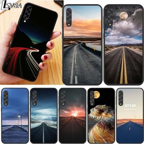 On Road for Samsung Galaxy A90 5G A80 A70S A70 A60 A50 A50S A40 A30S A20S A20E A20 A2 Core A10 Phone Case
