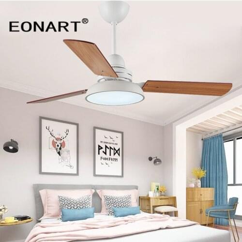 52inch modern led simple ceiling fan lamp roof lighting fan bedroom fashion ceiling fans with remote control ventilador de techo