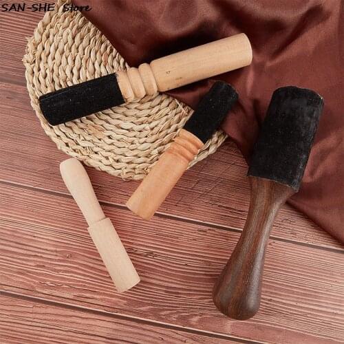 12/12.5/17.5cm Tibetan Singing Bowl Leather Stick Handmade Tibetan Buddhist Meditation Singing Bowl Leather Mallet