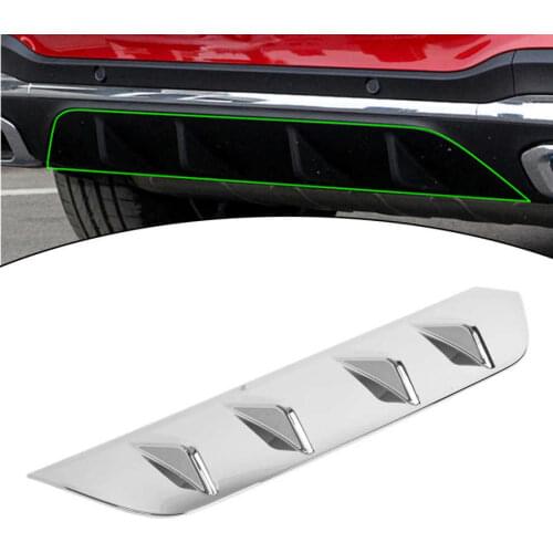 Car Rear Bumper Lower Cover Protection Panel Replacement for Mercedes-Benz GLC 2020 2021 ABS Protection Trim