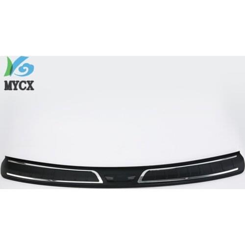 Stainless Steel Rear Bumper Protector Cover Sill Plate Trunk Trim Garnish Accessories Fit For Honda CRV CR-V 2017-2019