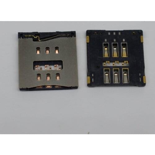 10pcs/lot for iPhone 5 5g SIM Card Reader Connector SIM Card Socket Adapters