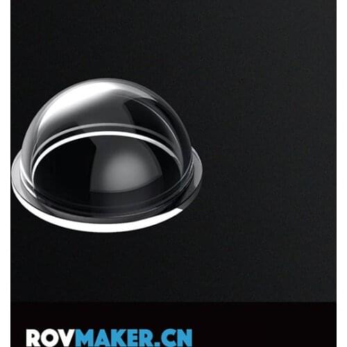 1000 M Pressure-Resistant Optical PC Dome Cover 110 Dome Cover Underwater Robot Photography Camera Dome Hatch