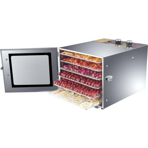 6 Layers food fruit tea Dryer stainless steel Fruit and vegetable Dried fruit machine meat Medicinal herbs Air dryer