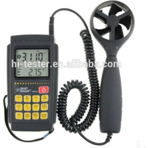 AR856 Wind speed air flow meter,temperature meter for wind