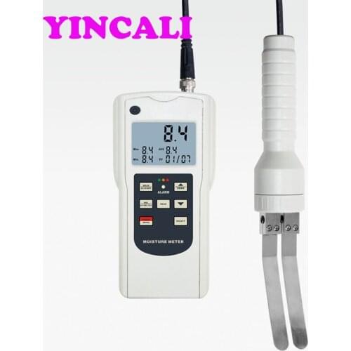 Newly Paper Moisture Meter AM-128PP Digital Moisture Analyzer 240 Groups Data Hold mainly Used for Moisture Measurement of Paper