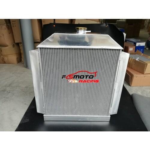 Aluminum Radiator for FORD CAR FLATHEAD V8 ENGINE M/T 1949-1953 1950 1951 1952 1953
