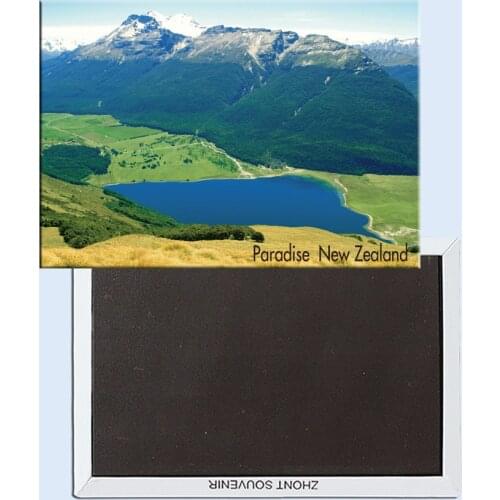 Travel Refrigerator Magnets 78*54mm,Diamond Lake, Paradise, New Zealand Travel Rigid Fridge Magnets 24930