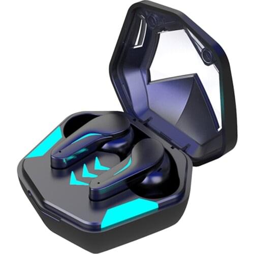 Gaming Headsets TWS Stereo Earphone Bluetooth-compatible 5.1 Wireless Headset Headphone Hifi Noise Cancelling Sports Earbuds