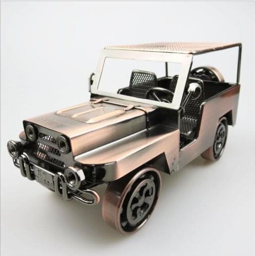 24*12*12CM Tourism souvenirs creative iron car model metal crafts ornaments