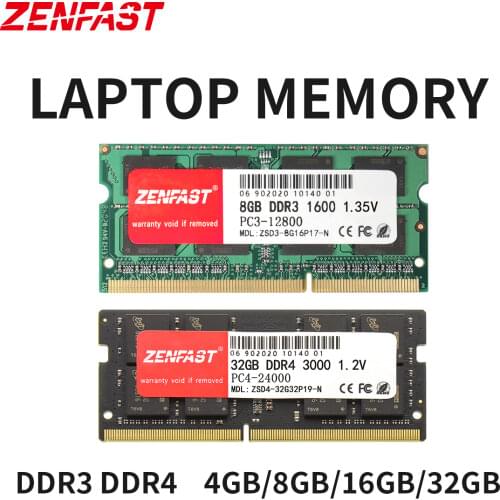 Zenfast memoria Ram DDR4 8GB 4GB 16GB 2666mhz sodimm notebook high performance laptop memory for intel and AMD