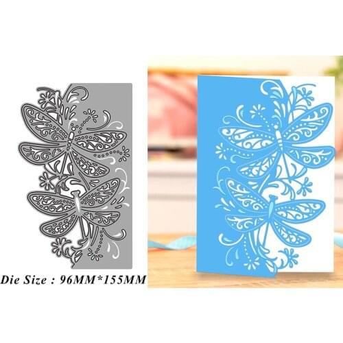 Cutting Dies Dragonfly Lace DIY Mold Paper Metal Craft Dies for Card Making Cut Dies 2021 Embossing New Molds