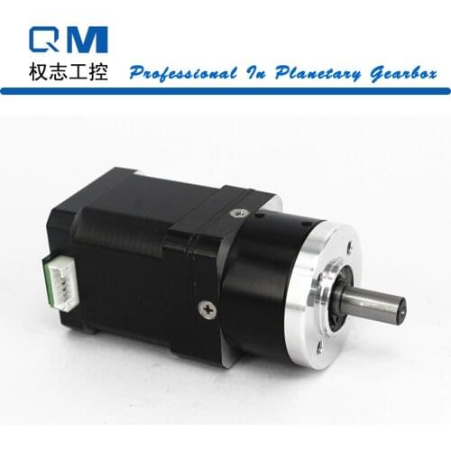 Gear stepper motor nema 17 stepper motor L=48mm planetary reduction gearbox ratio 3:1 cnc robot pump
