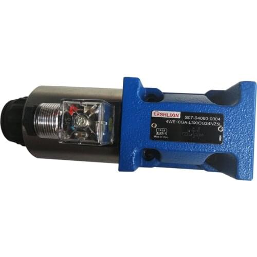 Shlixin High Pressure Solenoid Valve Directional Valve 4we10ga-L3X/Cg24nz5l Hydraulic Valve