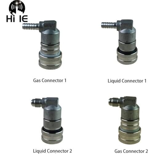 Homebrew Beer Keg Connector Liquid / Gas Connectors for Ball Lock Keg Beverage / Coke Keg Push-In Connector