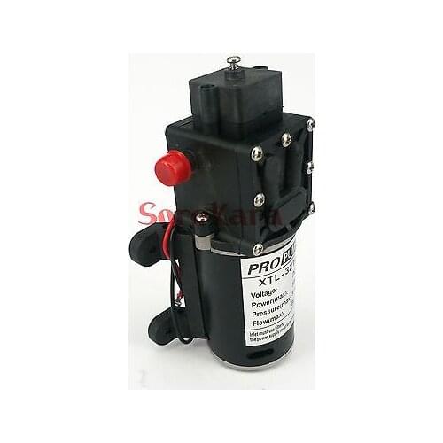T-HA DC 12V 80W Self-priming Booster Diaphragm Water Pump Backflow Control 300L/H For Car washing