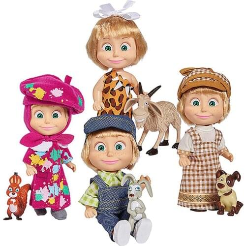 TAKARA TOMY Masha And The Bear Toys