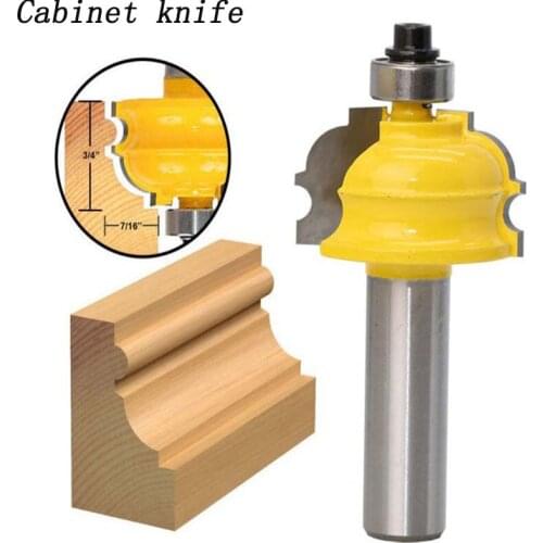 High grade 1 / 2 handle woodworking milling cutter line cutter cabinet door wire cutter suspension wire cutter cabinet wire cutt