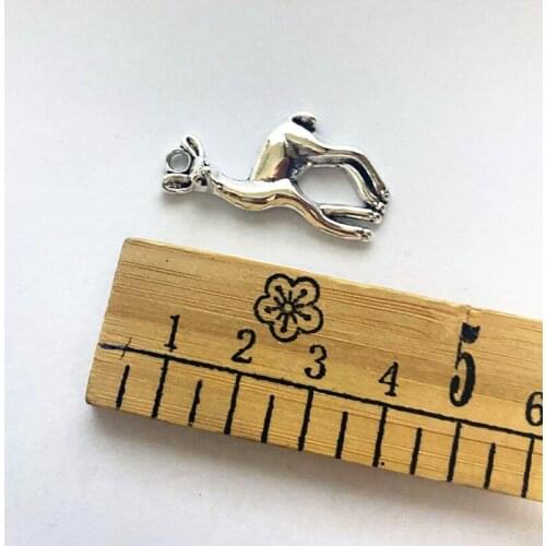 12pcs Deer Connector Charms For Women Jewelry DIY Necklace Bracelet Key Chain Aesthetic Accessories Jewelry Making Supplies