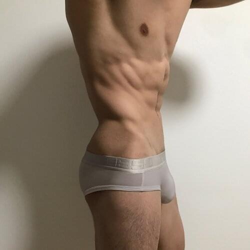 0850 5 Colors Mens Underpants Sexy Men Briefs Modal Breathable Comfortable Man Underwear Briefs U Pouch Male Panties M-2XL