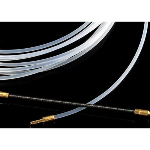 1PC Cable Puller 5/10/15M 3mm White Guide Device Nylon Electric Cable Push Pullers Duct Snake Rodder Fish Tape Wire