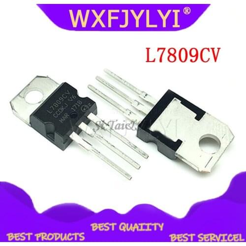 10PCS L7809CV TO220 L7809 TO-220 7809 LM7809 MC7809 7808CV new and original IC