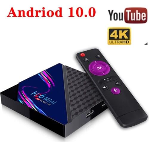 2020 Smart TV BOX Andriod 10.0 Youtube 8GB 16GB Rockchip RK3228A Quad Core 2.4GHz WIFI 4K Ultra HD Google Play Android TV Box