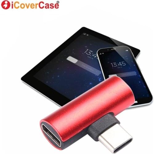 2 in 1 Type C to 3.5mm Jack Earphone Charging Audio Adapter For Oneplus 7 T 7T Pro 5G Mclaren 6T USB Type-C Headphone Converter