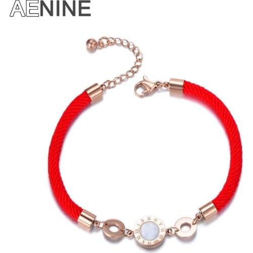 Красные браслеты AENINE China At AliExpress