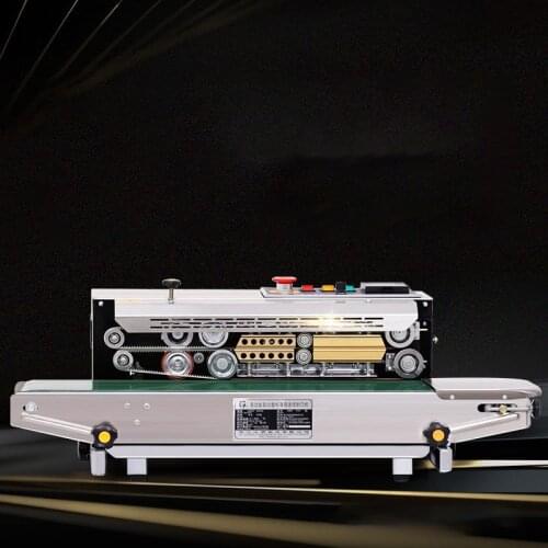 Automatic continuous sealing machine film bag sealer aluminum foil multifunctional food tea automatic packaging machine