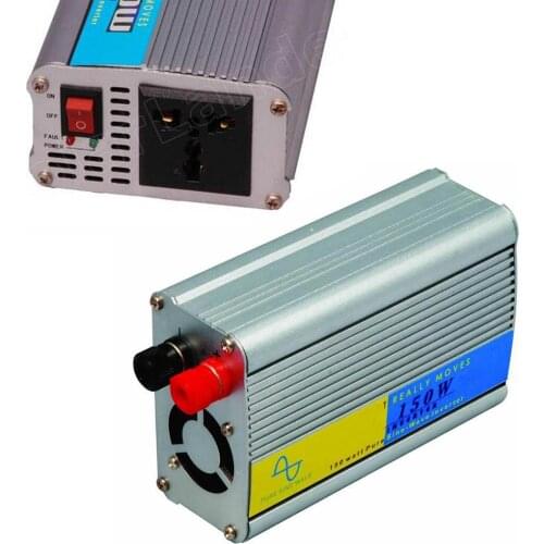 Pure sine wave DC 12V to AC 220V Car Inverter 150W 50Hz converter Transformer Vehicle Power Supply Switch