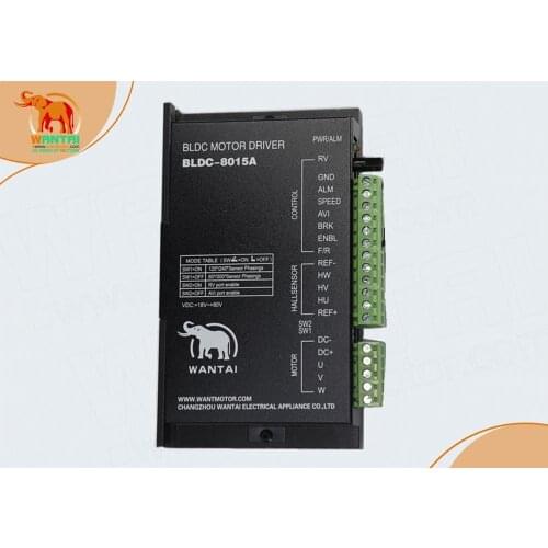 Free shipping!!!1pc wantai Brushless DC Motor Driver BLDC-8015A 24-50V 15A-45A Milling Laser Plasma Engraver ISO ROHS CE