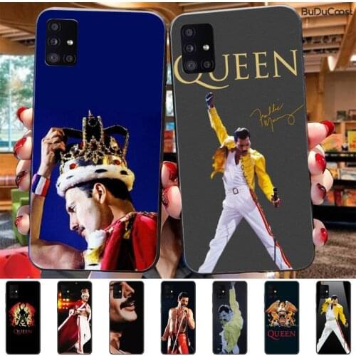 Chenel Queen Freddie Mercury Soft Phone Case Cover For Samsung Galaxy A7 A8 A6 Plus A9 2018 A50 A70 A20 A30 A40