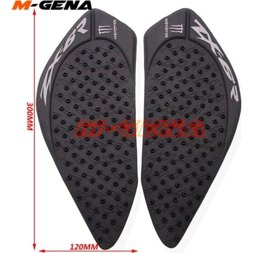 For ZX-6R ZX6R ZX636 2009-2015 10 11 12 13 14 Motorcycle Protector Anti slip Tank Pad Sticker Gas Knee Grip Traction Side Decal