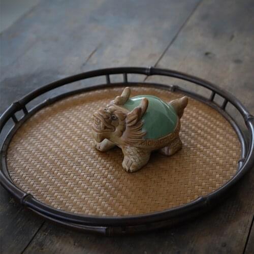 LUWU ceramic tea pets chinese dragon tea play crafts chinese tea Set decoration