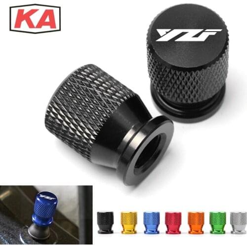 Aluminum Alloy Motorcycle Tire Valve Air Port Cover Caps Accessories For YAMAHA YZF R1 R3 R6 R25 R1M R1S 2015-2020 YZFR1 YZFR3