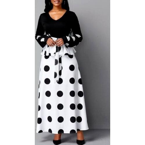 S-5XL Summer African Dresses For Women 2021 New Dashiki Black African Clothes Plus Size Retro Africa Bodycon Long Maxi Dress