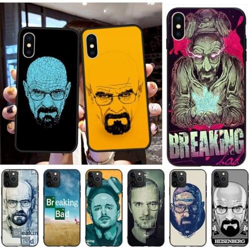 Mc Heisenberg Breaking Bad Soft Phone Cover for iPhone 11 pro XS MAX 8 7 6 6S Plus X 5S SE 2020 XR case