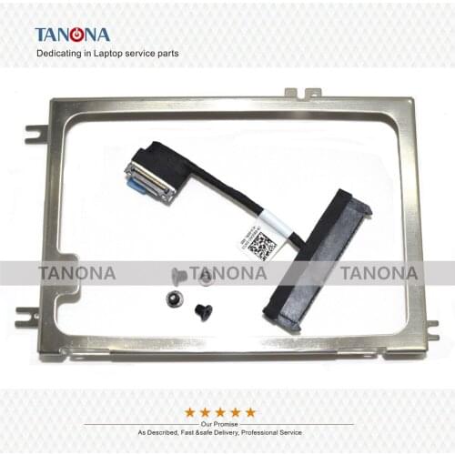 NEW 08GD6D for Dell Latitude 5450 E5450 Hard Drive Caddy Bracket+HDD Cable Connector Adapter+Screws
